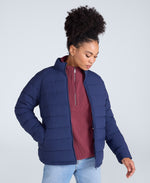 Light Cosi Womens Padded Jacket - Navy