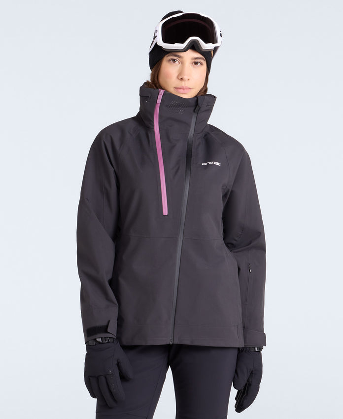 Vortex Womens 3 Layer Ski Jacket - Black