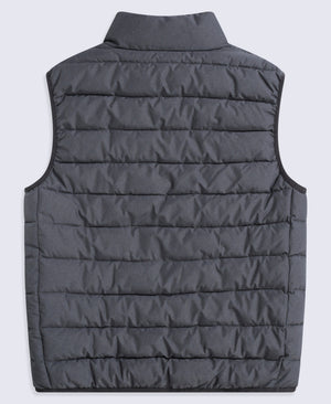 Light Cosi Mens Marl Gilet - Charcoal