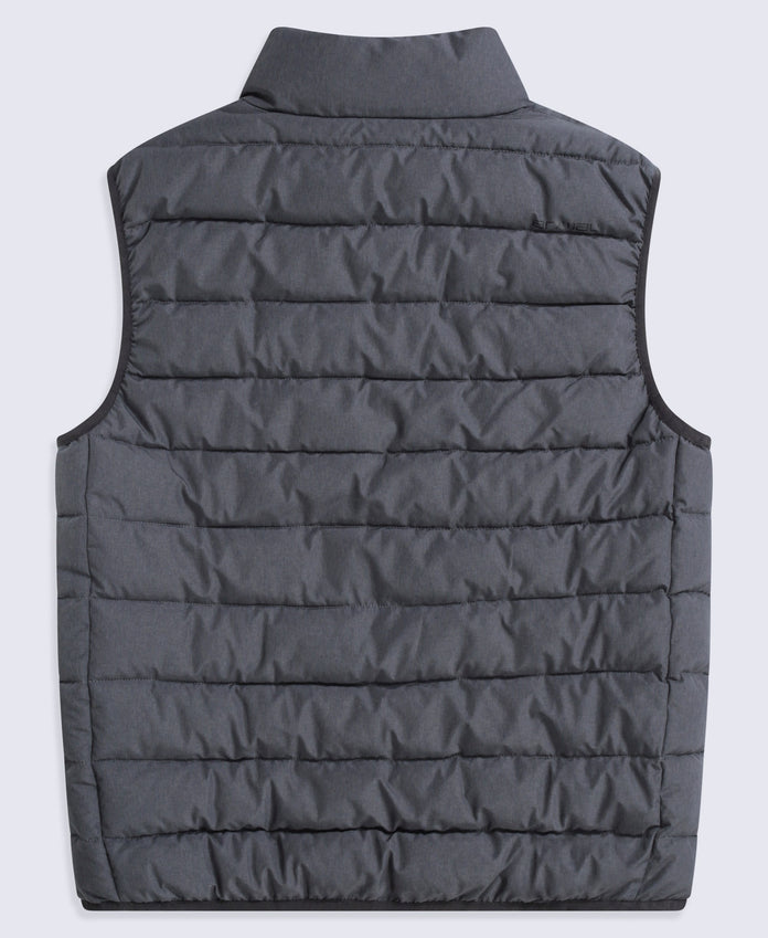 Light Cosi Mens Marl Gilet - Charcoal