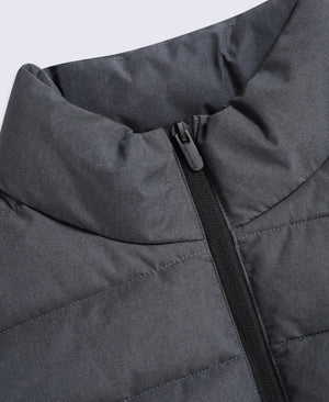Light Cosi Mens Marl Gilet - Charcoal