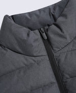 Light Cosi Mens Marl Gilet - Charcoal