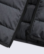 Light Cosi Mens Marl Gilet - Charcoal