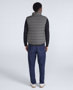 Light Cosi Marl Mens Gilet - Khaki