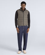 Light Cosi Marl Mens Gilet - Khaki