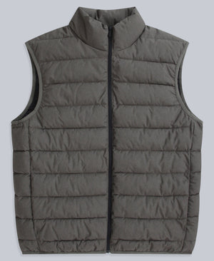 Light Cosi Mens Marl Gilet - Khaki