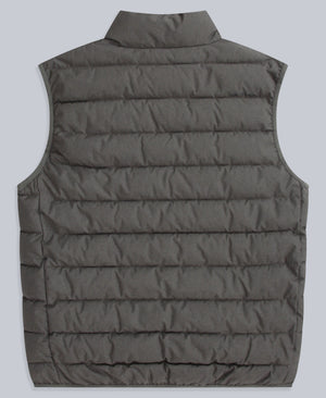 Light Cosi Mens Marl Gilet - Khaki