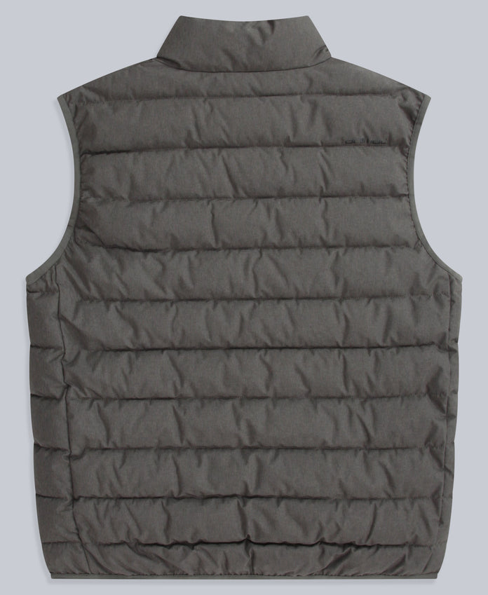 Light Cosi Marl Mens Gilet - Khaki