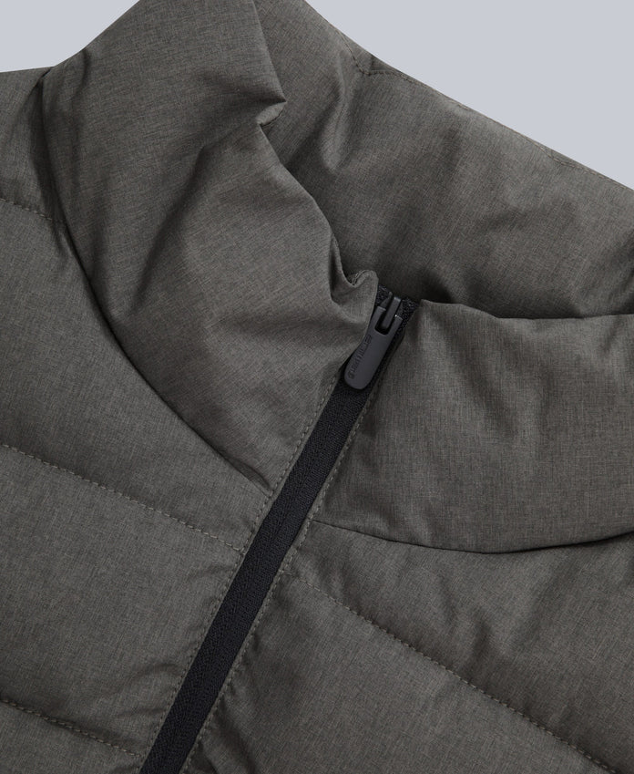 Light Cosi Mens Marl Gilet - Khaki