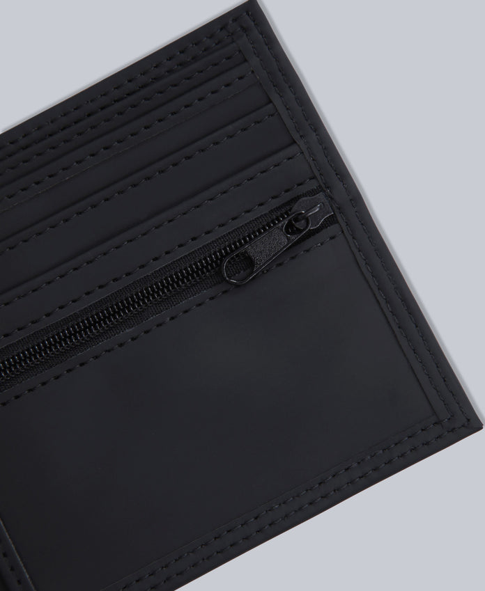 Classic Wallet with Coin Purse - Black