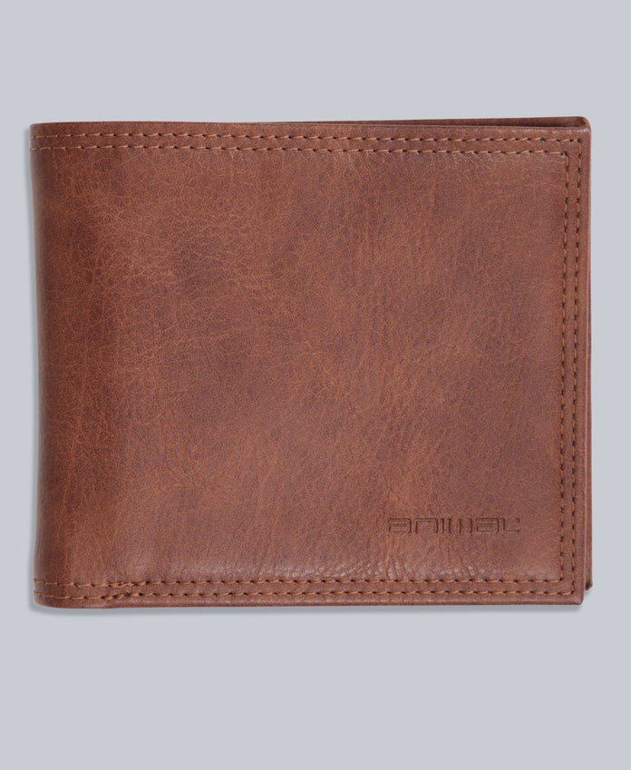 Classic Wallet with Coin Purse - Tan