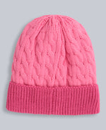 Kids Fur Lined Hat & Glove Set - Pink