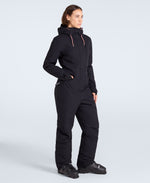 Womens Waterproof Ski Suit - Black