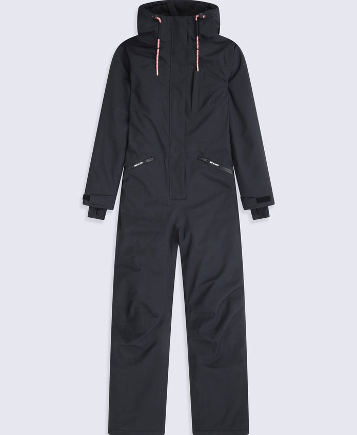Womens Waterproof Ski Suit - Black