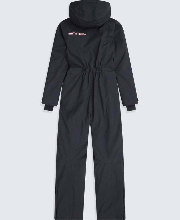 Womens Waterproof Ski Suit - Black