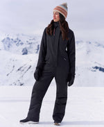 Womens Waterproof Ski Suit - Black