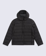 Womens Lightweight Down Packable Jacket - Jet Black
