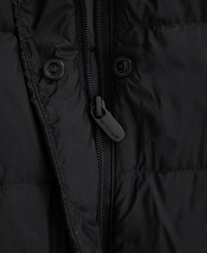 Womens Lightweight Down Packable Jacket - Jet Black