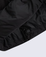 Womens Lightweight Down Packable Jacket - Jet Black