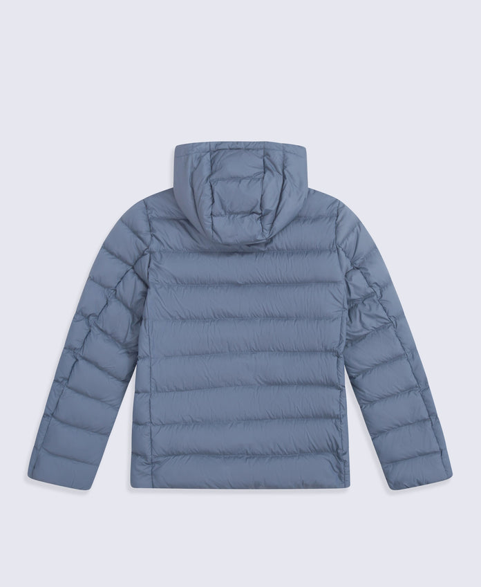 Womens Lightweight Down Packable Jacket - Light Blue