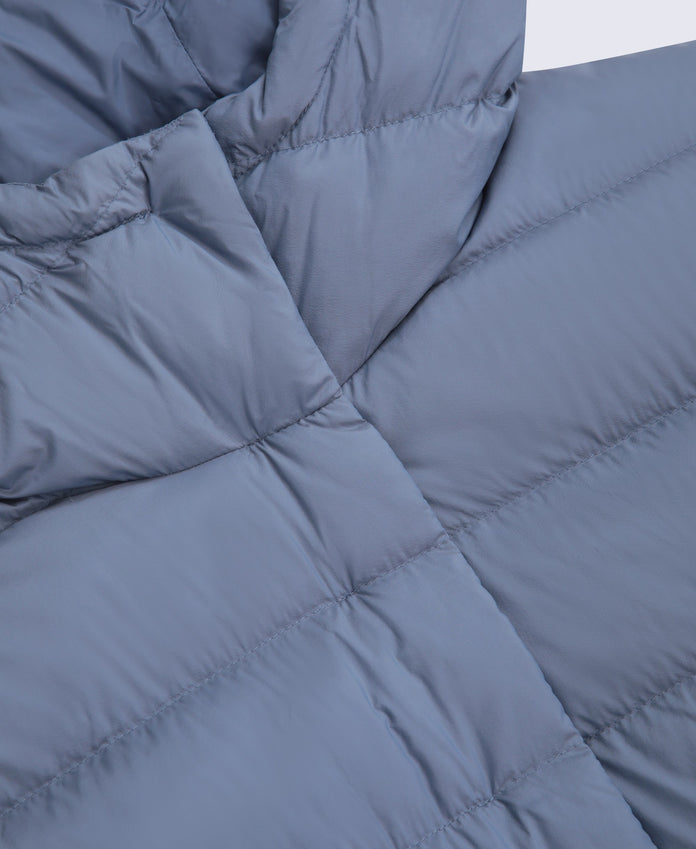 Womens Lightweight Down Packable Jacket - Light Blue