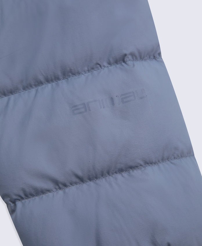 Womens Lightweight Down Packable Jacket - Light Blue