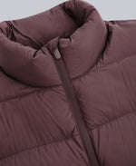 Mens Lightweight Down Gilet - Dark Burgundy