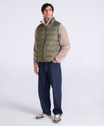 Mens Lightweight Down Gilet - Light Khaki