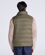 Mens Lightweight Down Gilet - Light Khaki