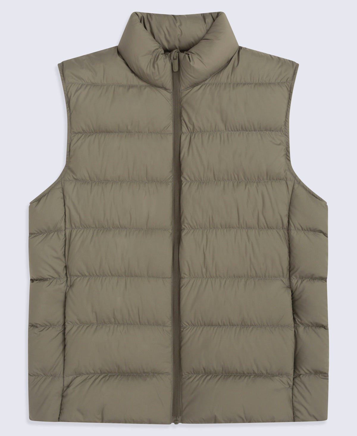 Mens Lightweight Down Gilet - Light Khaki