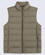 Mens Lightweight Down Gilet - Light Khaki
