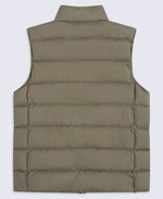 Mens Lightweight Down Gilet - Light Khaki