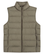 Mens Lightweight Down Gilet - Light Khaki