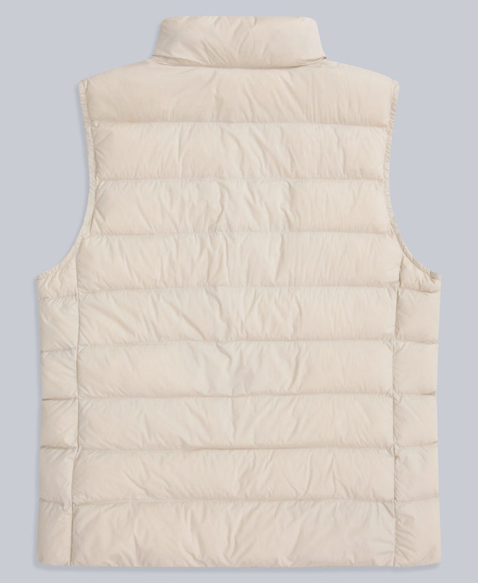 Womens Lightweight Down Gilet - Beige