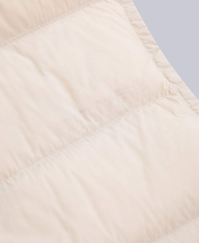 Womens Lightweight Down Gilet - Beige