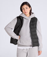 Womens Lightweight Down Gilet - Black