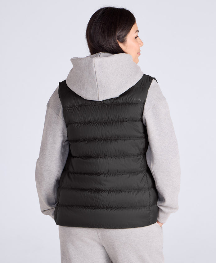 Womens Lightweight Down Gilet - Black