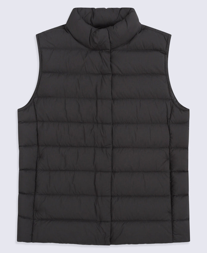 Womens Lightweight Down Gilet - Black