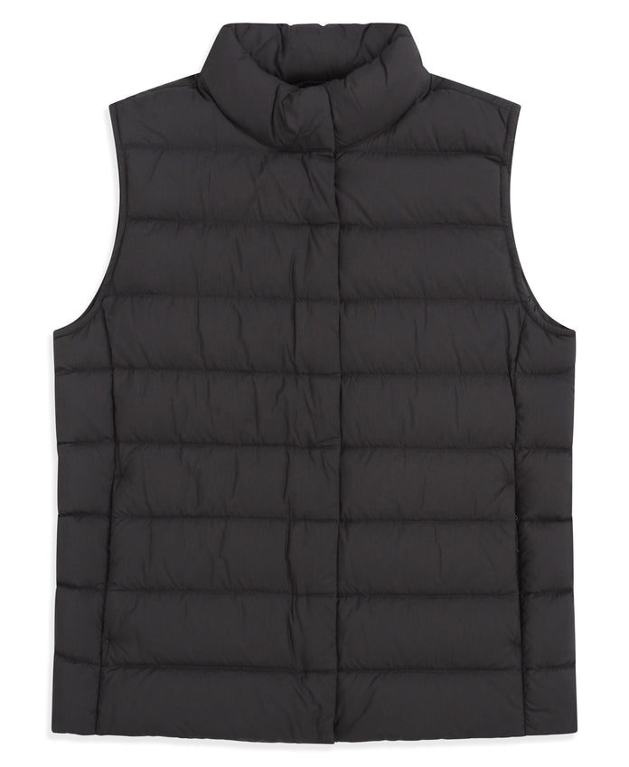 Womens Lightweight Down Gilet - Black