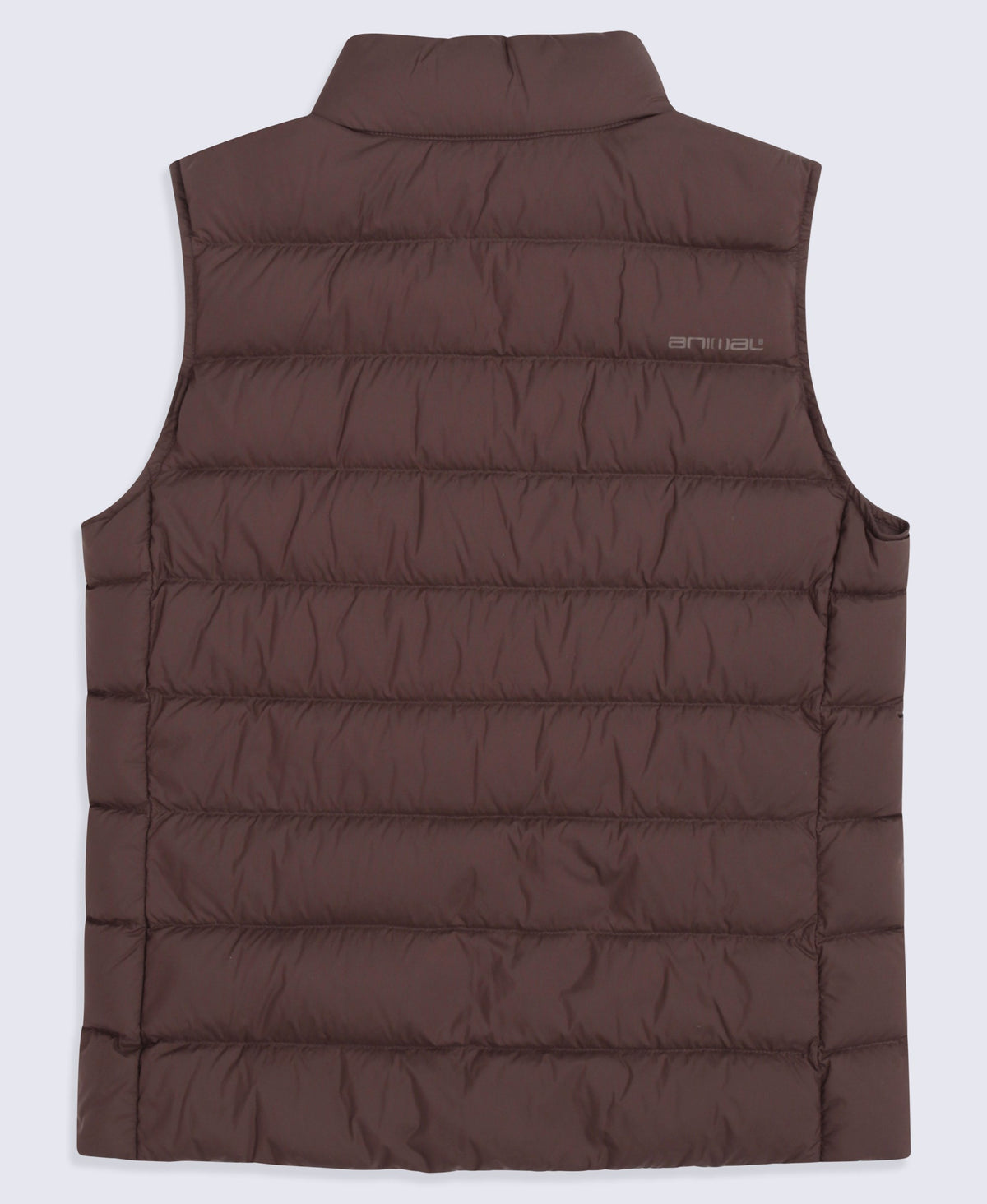 Womens Lightweight Down Gilet - Brown