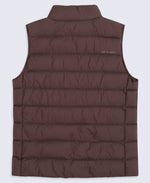 Womens Lightweight Down Gilet - Brown