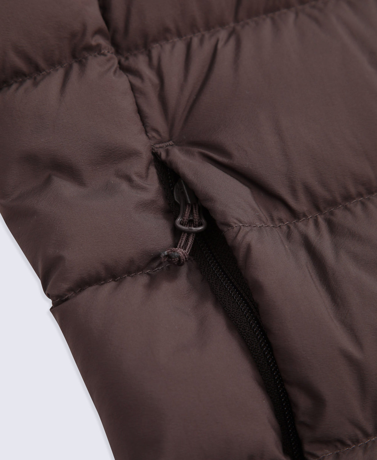 Womens Lightweight Down Gilet - Brown