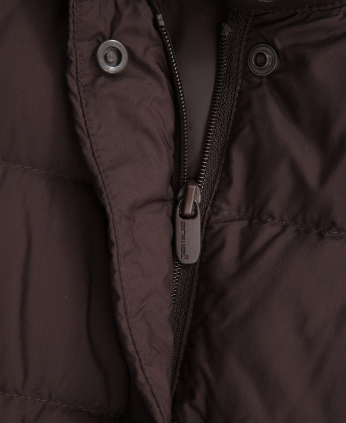 Womens Lightweight Down Gilet - Brown