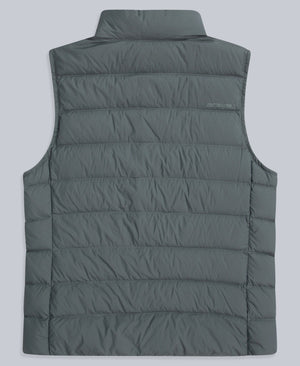Womens Lightweight Down Gilet - Dark Khaki