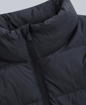 Mens Lightweight Down Packable Jacket - Black