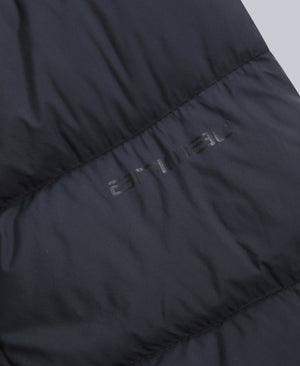 Mens Lightweight Down Packable Jacket - Black