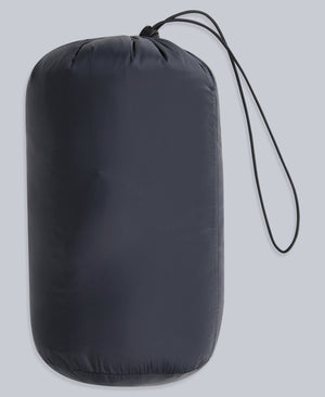 Mens Lightweight Down Packable Jacket - Black