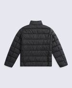 Mens Lightweight Down Packable Jacket - Jet Black