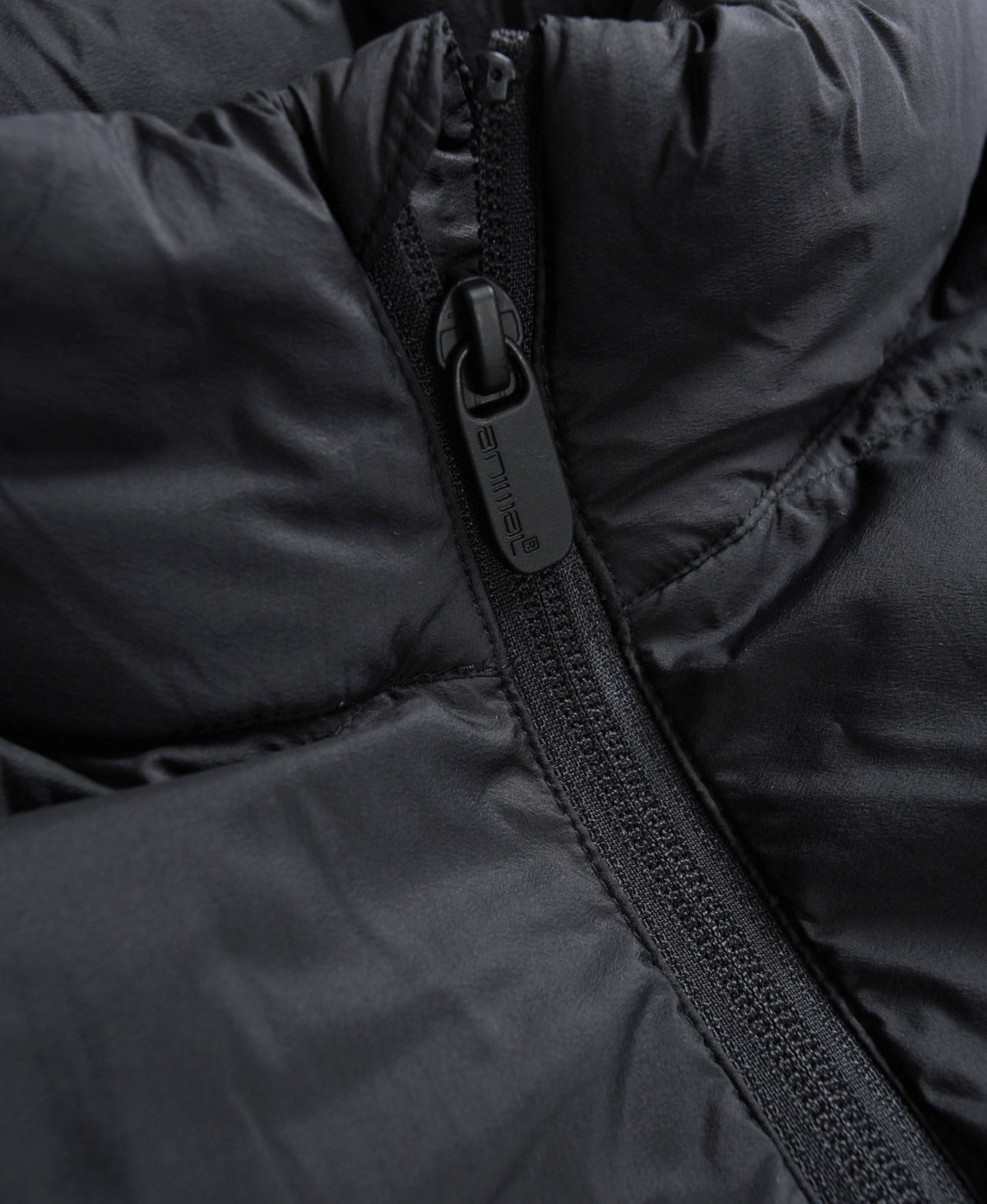 Mens Lightweight Down Packable Jacket - Jet Black