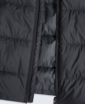 Mens Lightweight Down Packable Jacket - Jet Black